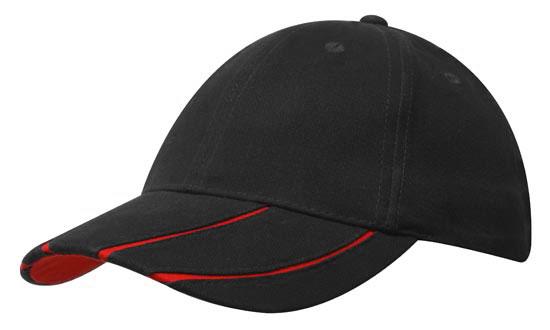 Brushed Heavy Cotton with Laminated Two-Tone Peak 9