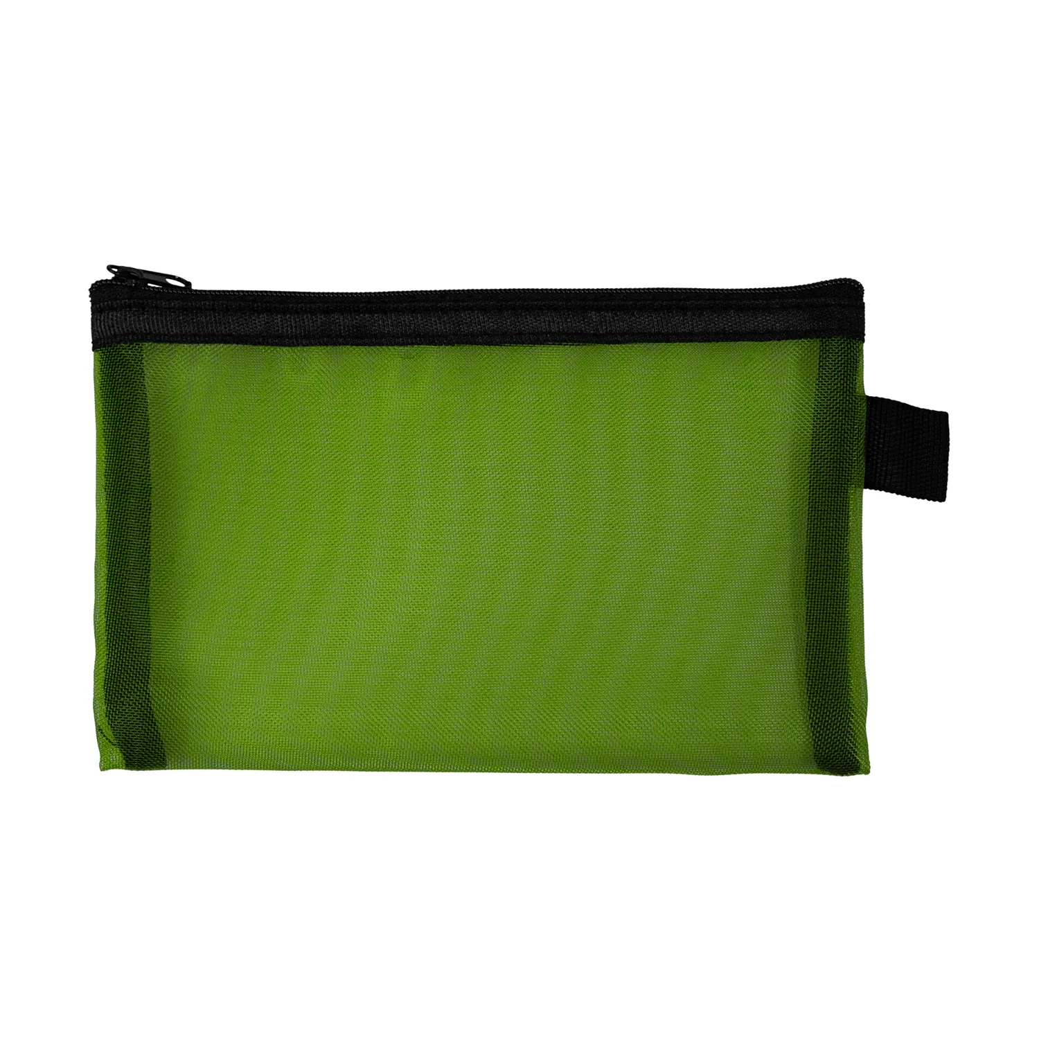 Large Recycled Mesh Zip Pouch 13