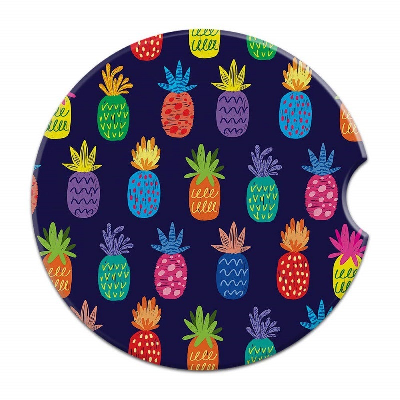Absorbent Ceramic Stone Car Coaster 2