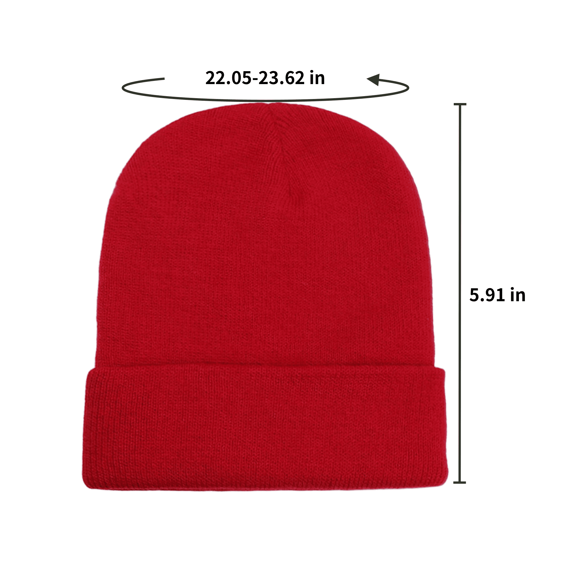 Unisex Acrylic Winter Warm Beanie 3