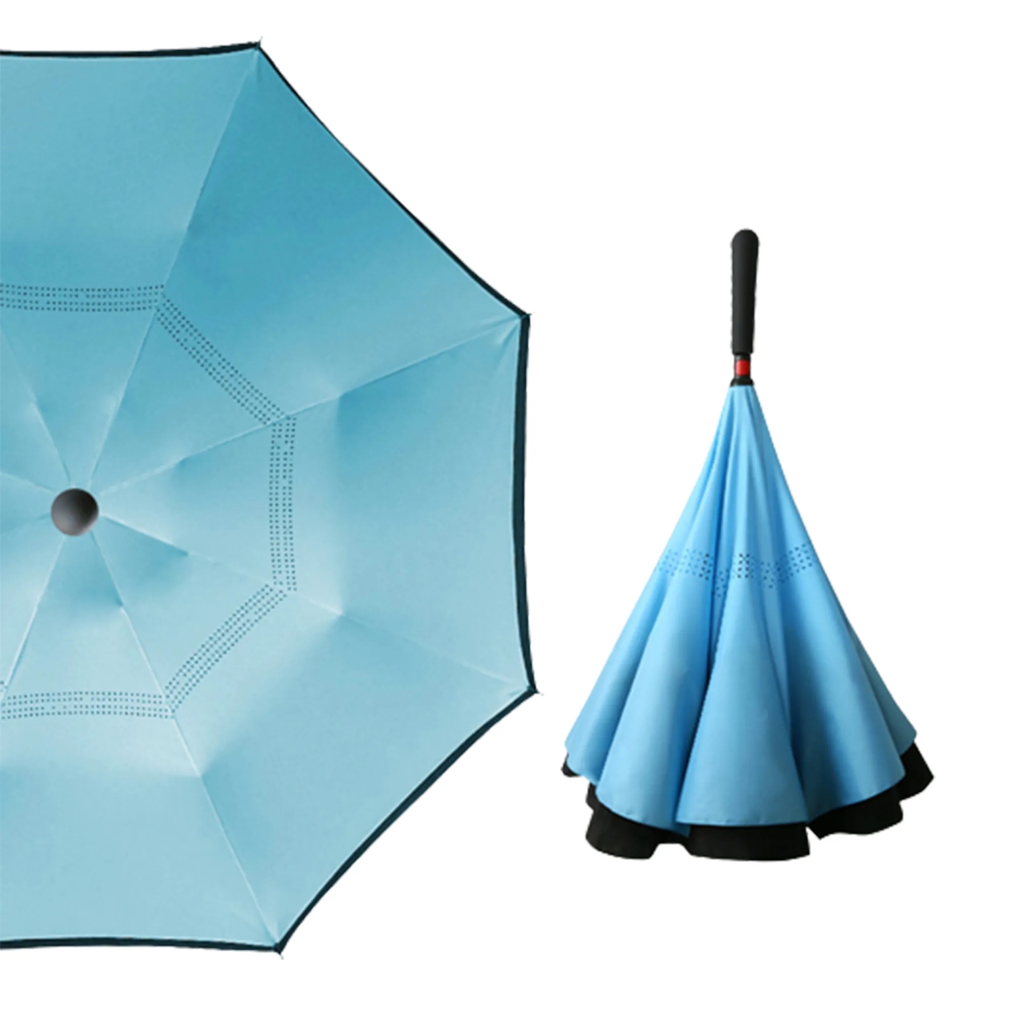 48" Two-Tone Inversion Umbrella 7