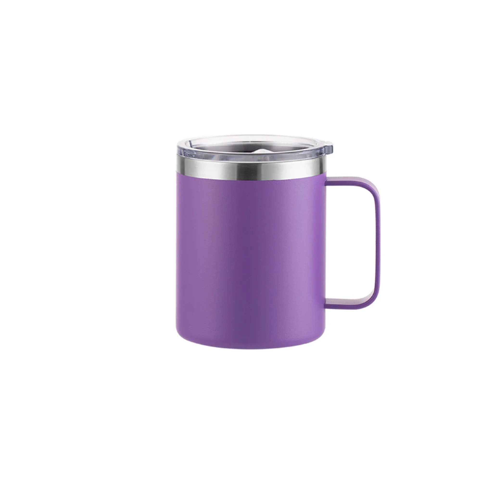 12oz Stainless Steel Insulated Coffee Mug with Handle 15