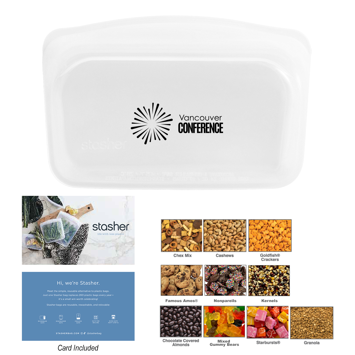 Stasher® Snack Kit 3
