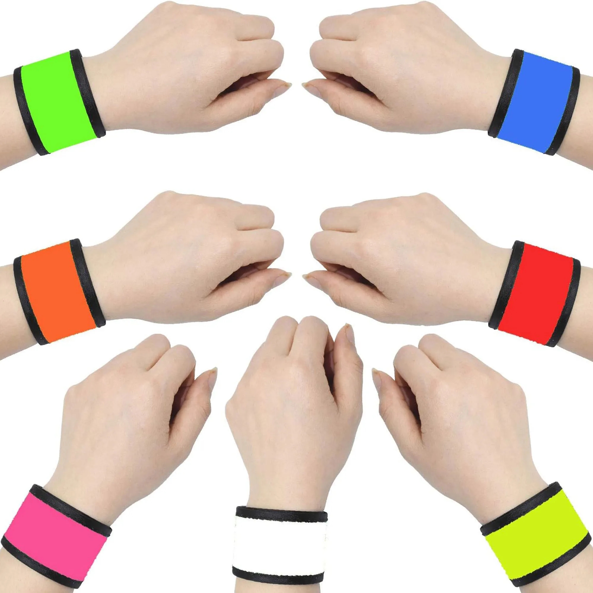 LED Light Up Slap Wristband 4