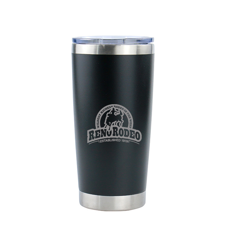 20 Oz Double Wall Stainless Steel Vacuum Tumbler With Lid 4
