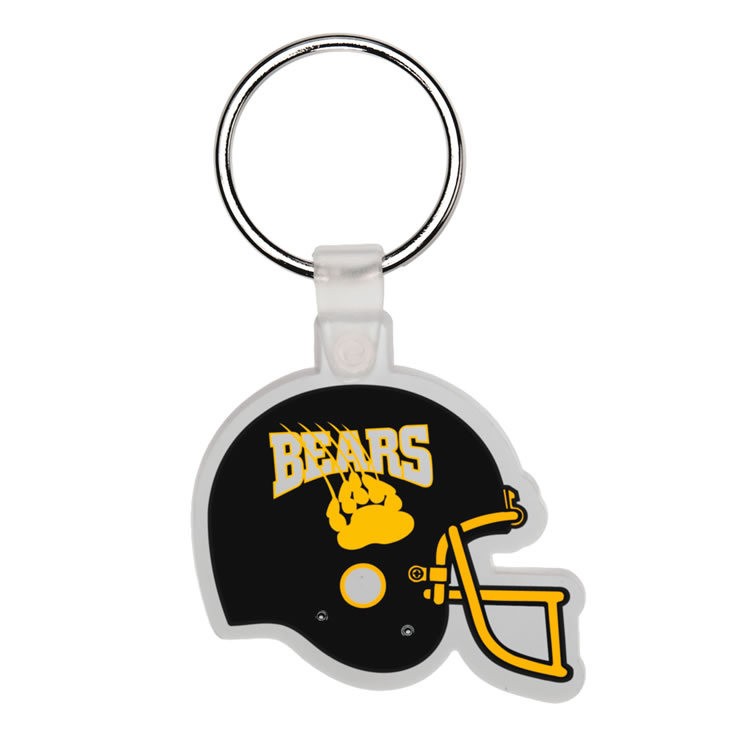 Football Helmet Key Tag