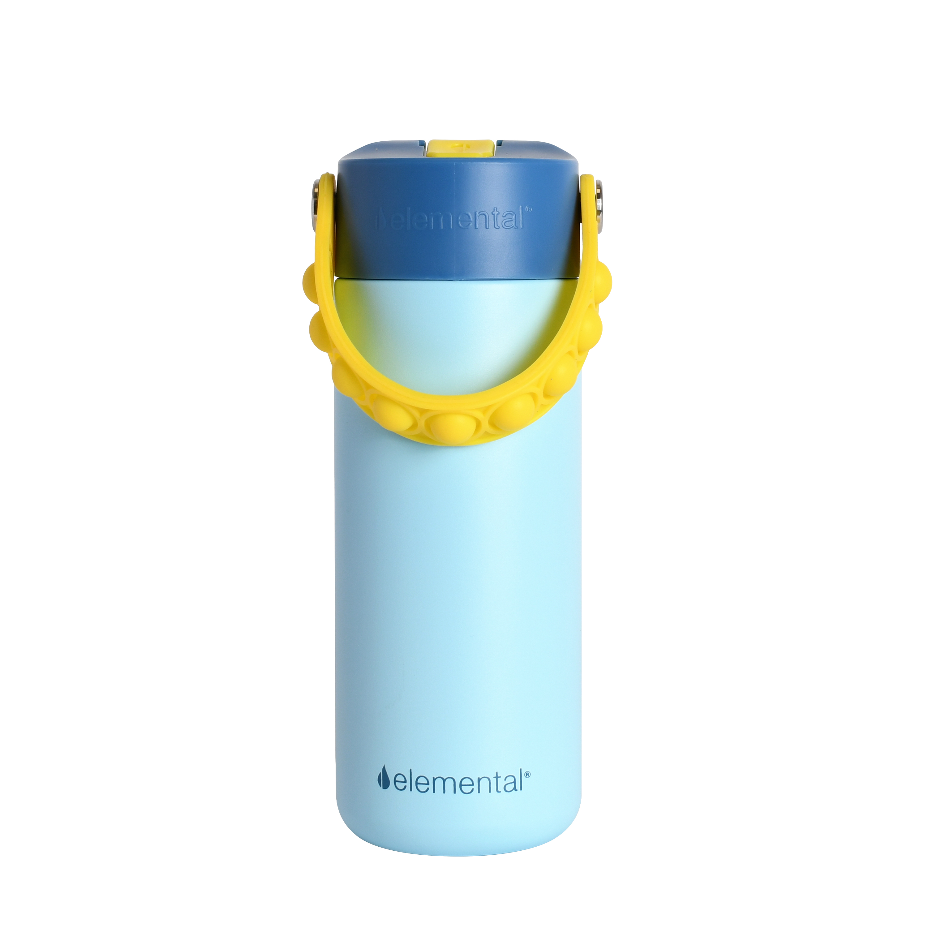 Elemental® Core Series 18oz Pop Fidget Stainless Steel Water Bottle - Vacuum Insulated - BPA-Free 21
