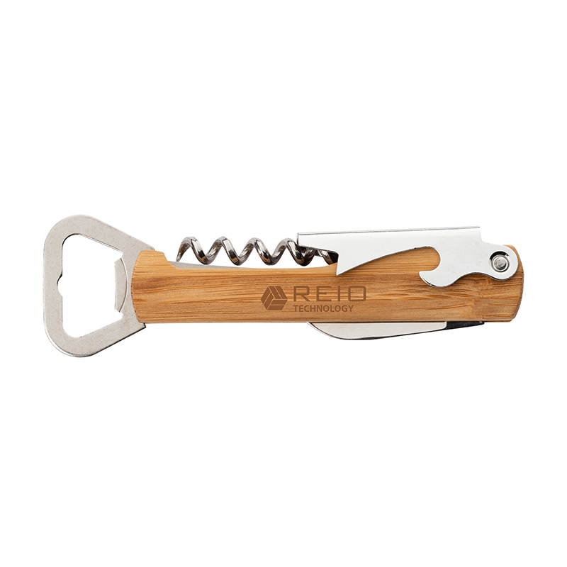 Malbec Multi-Function Bamboo Bar Tool 8