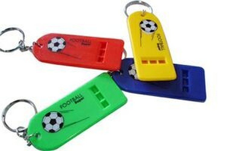 Promotional Whistle Key Chain (2 7/8"x1 1/8") 1