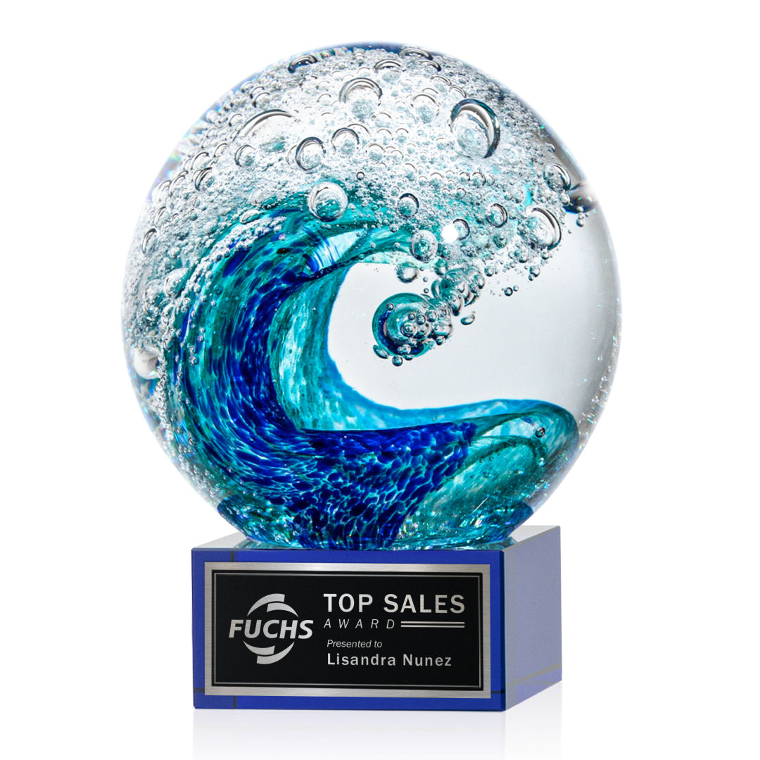 Surfside Award on Hancock Base - Blue 16