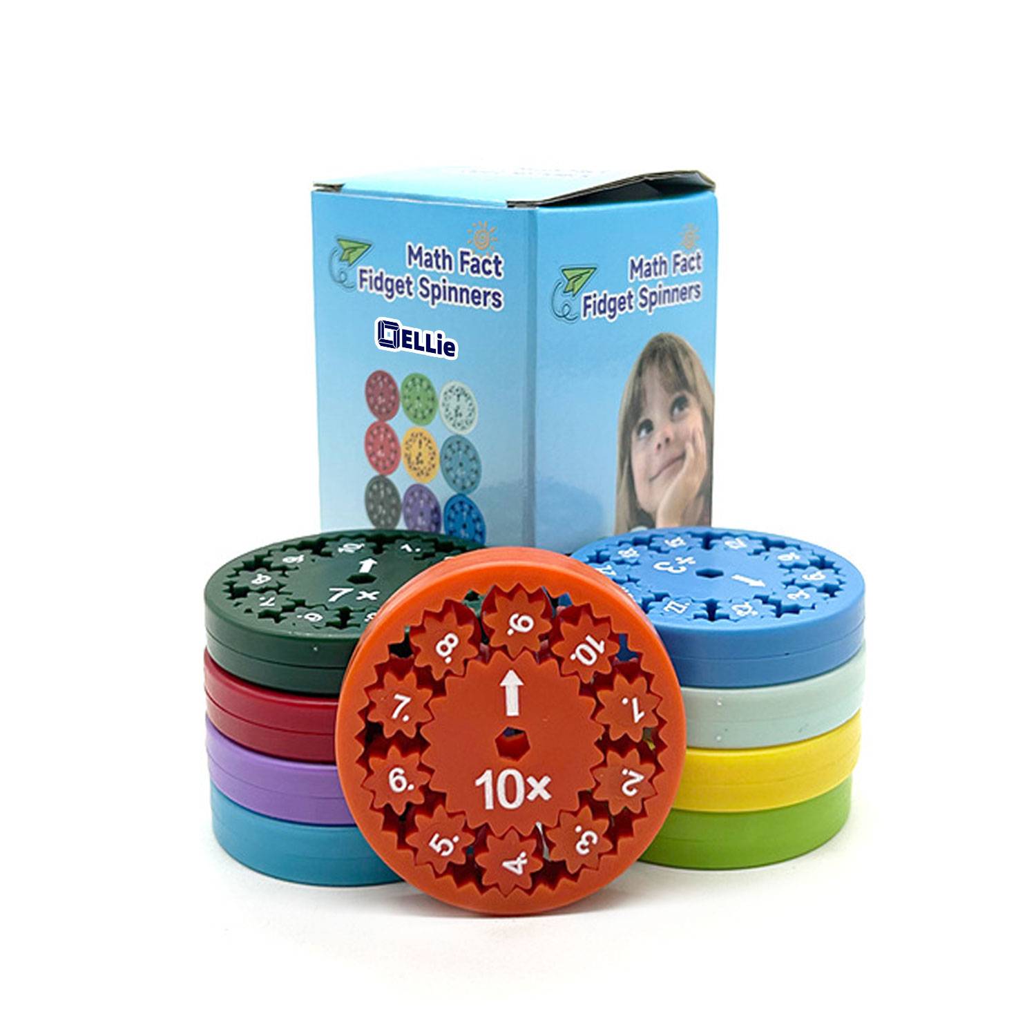 Multiplication Fidget Spinner 4
