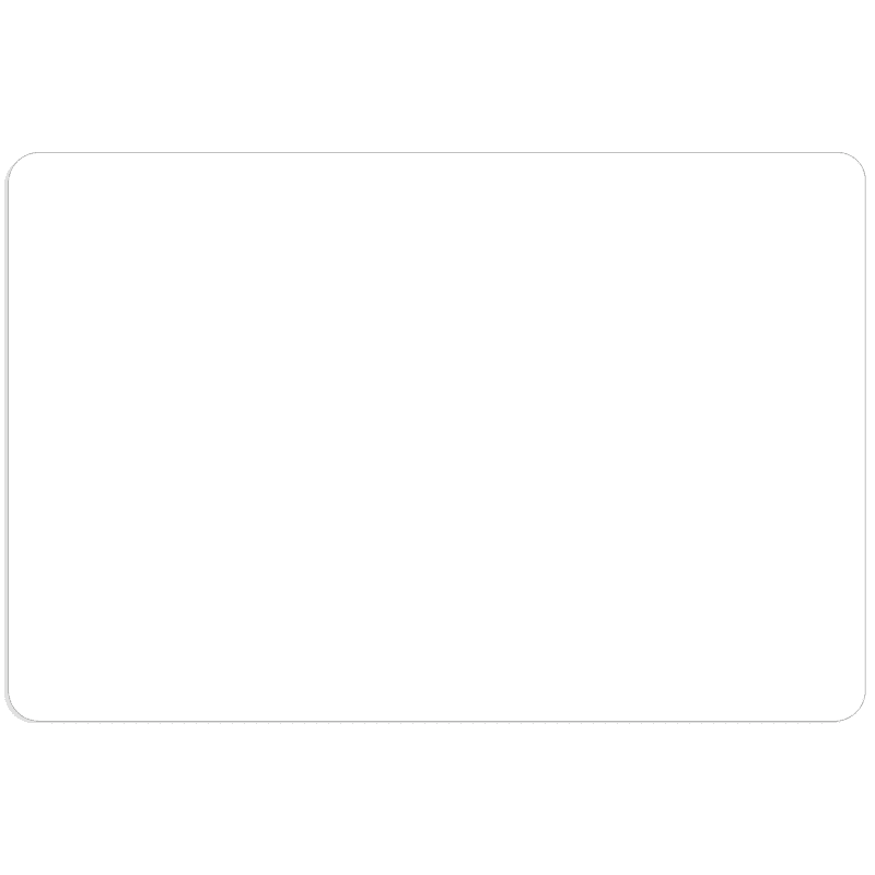 Custom Printed 2.5" X 3.7" Rectangle Name Badges 2