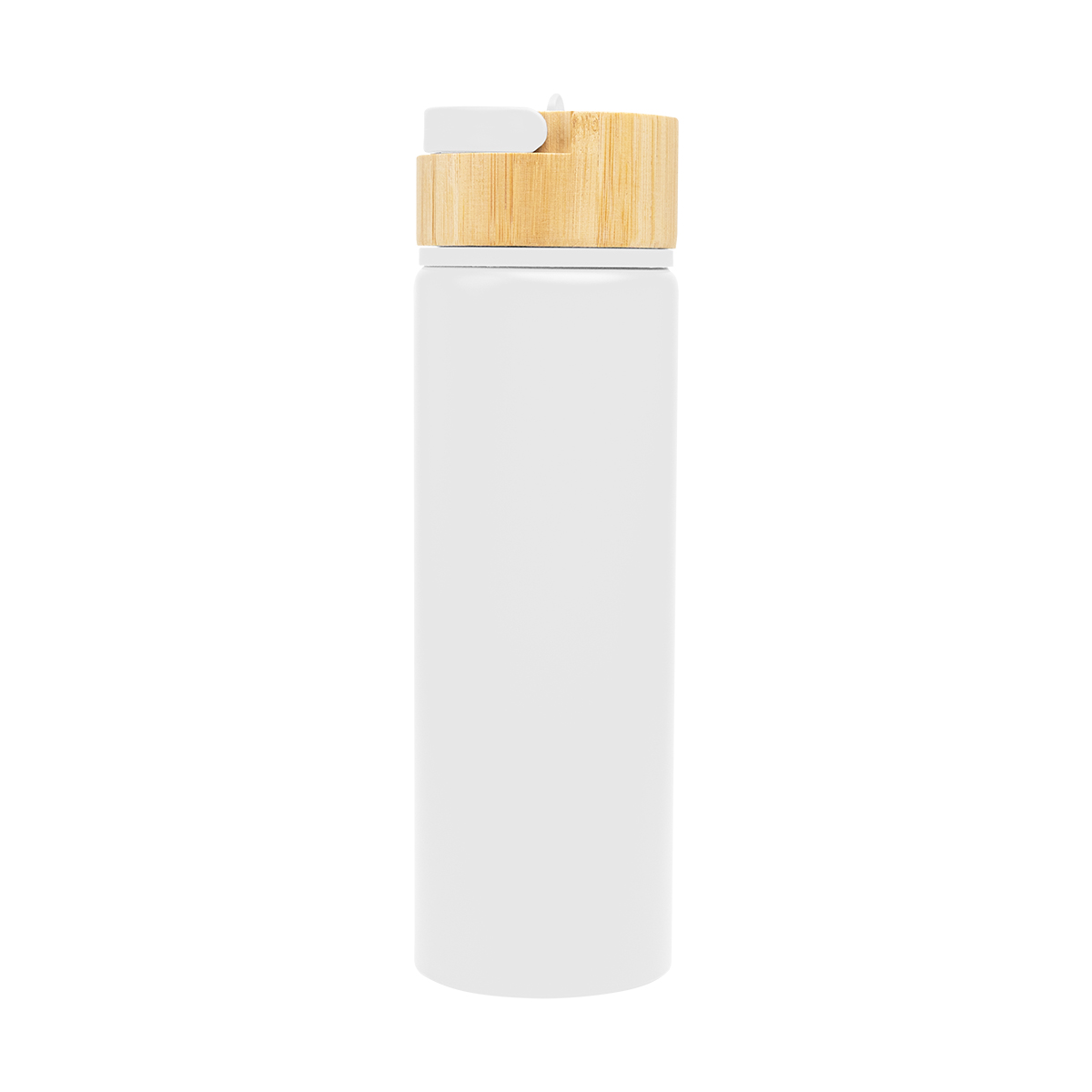 27 Oz. Ellis Recycled Aluminum Bottle With Bamboo Lid 1