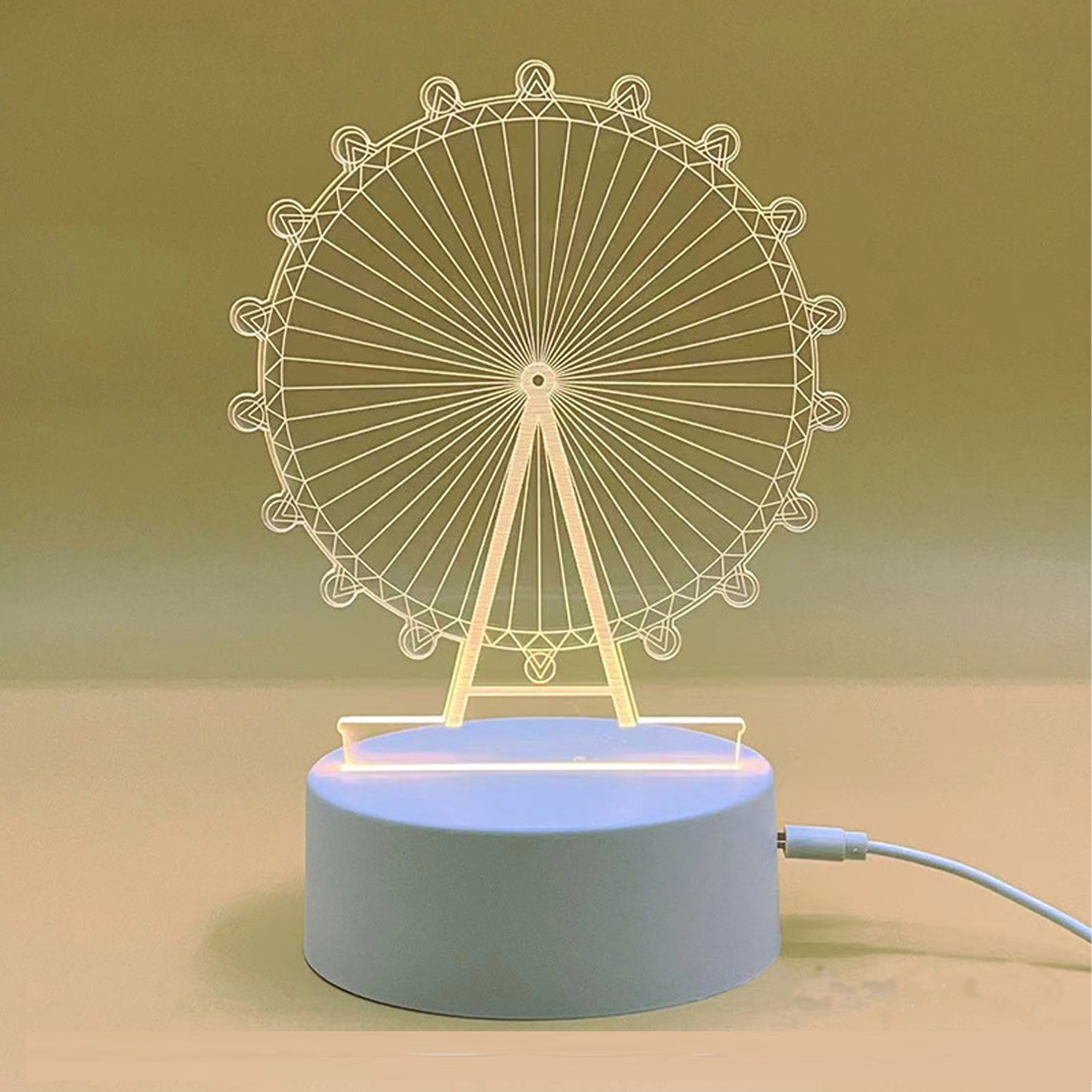 3D Creative Night Lamp 3