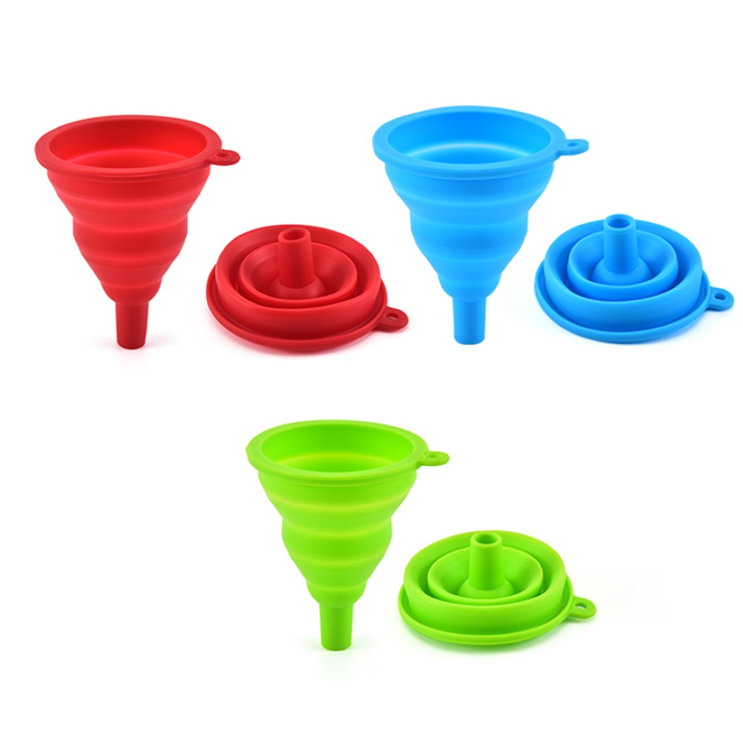 Collapsible Silicone Funnels 8