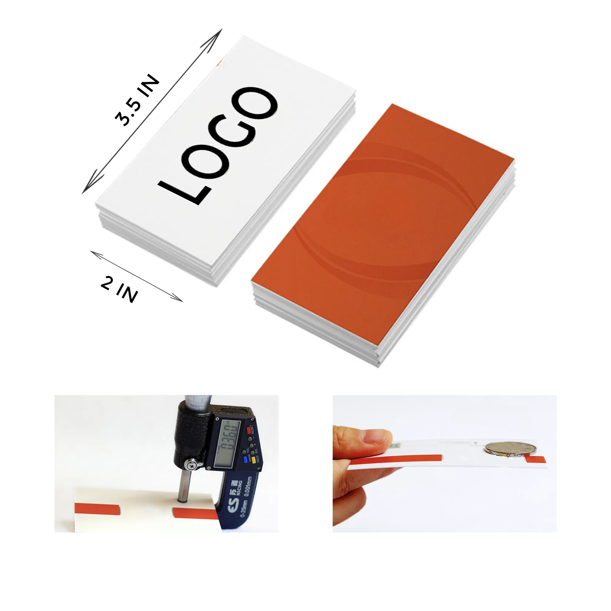 Coated Paper Business Card 2