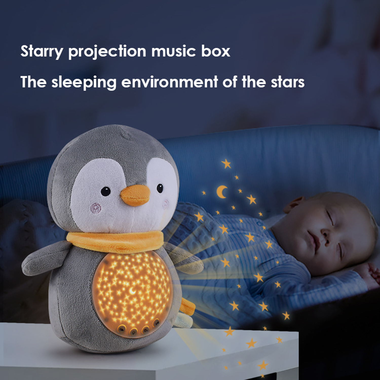 Creative Led Light Projection Plush Toy 2