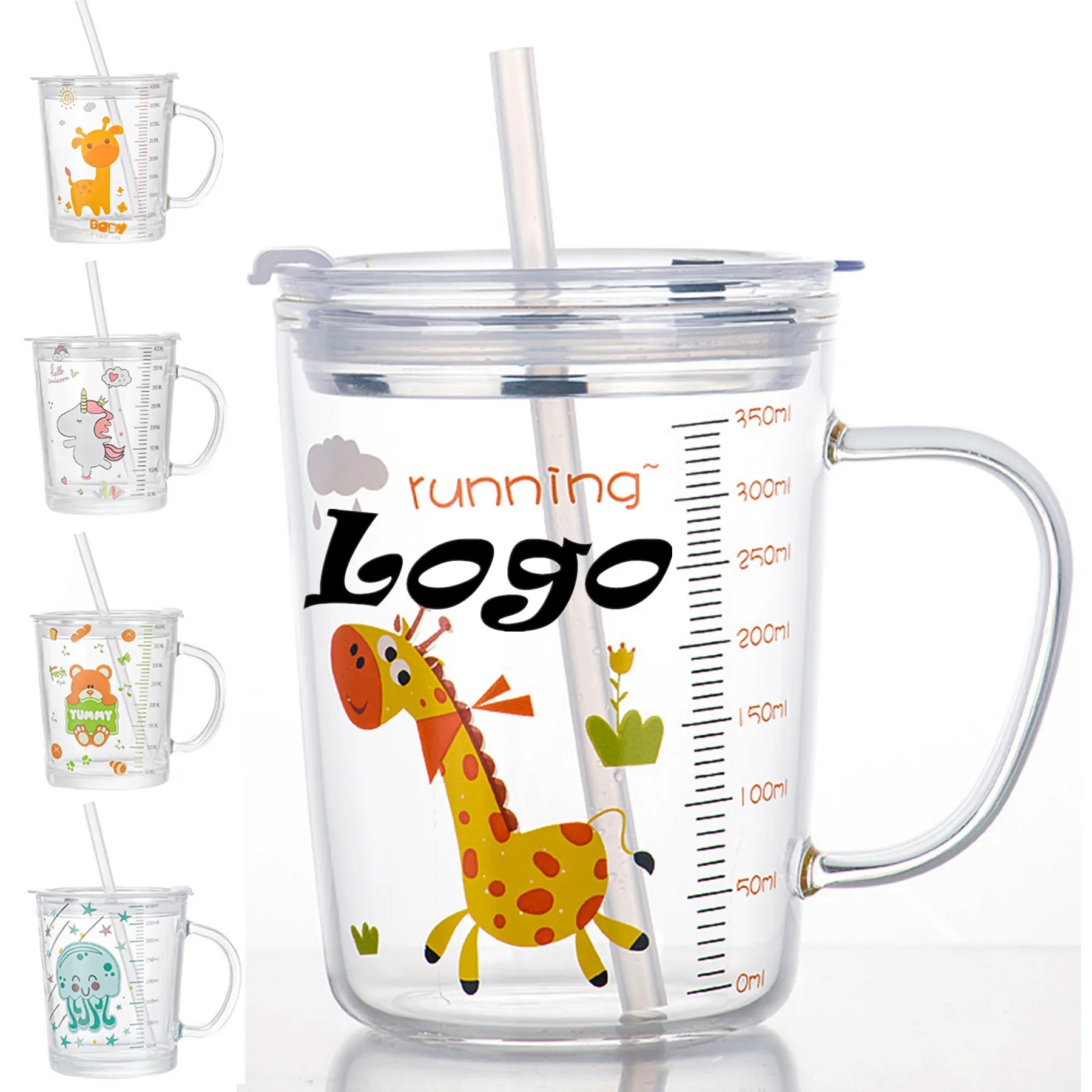 Glass Milk Tumbler 3