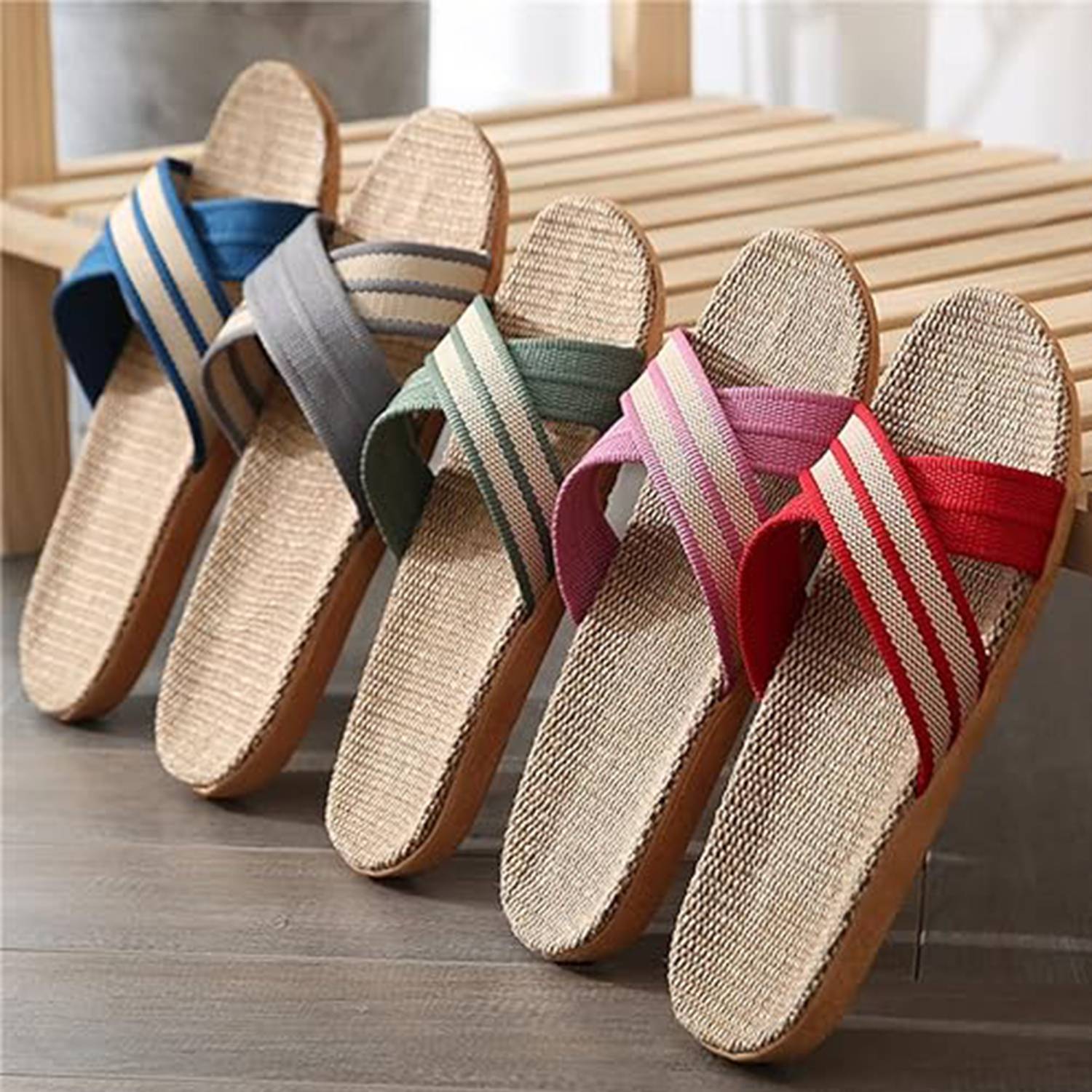 Easy and Comfortable Home Linen Slippers 4