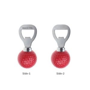Charming Golf Ball Shaped Beer Bottle Opener Stainless Steel 27