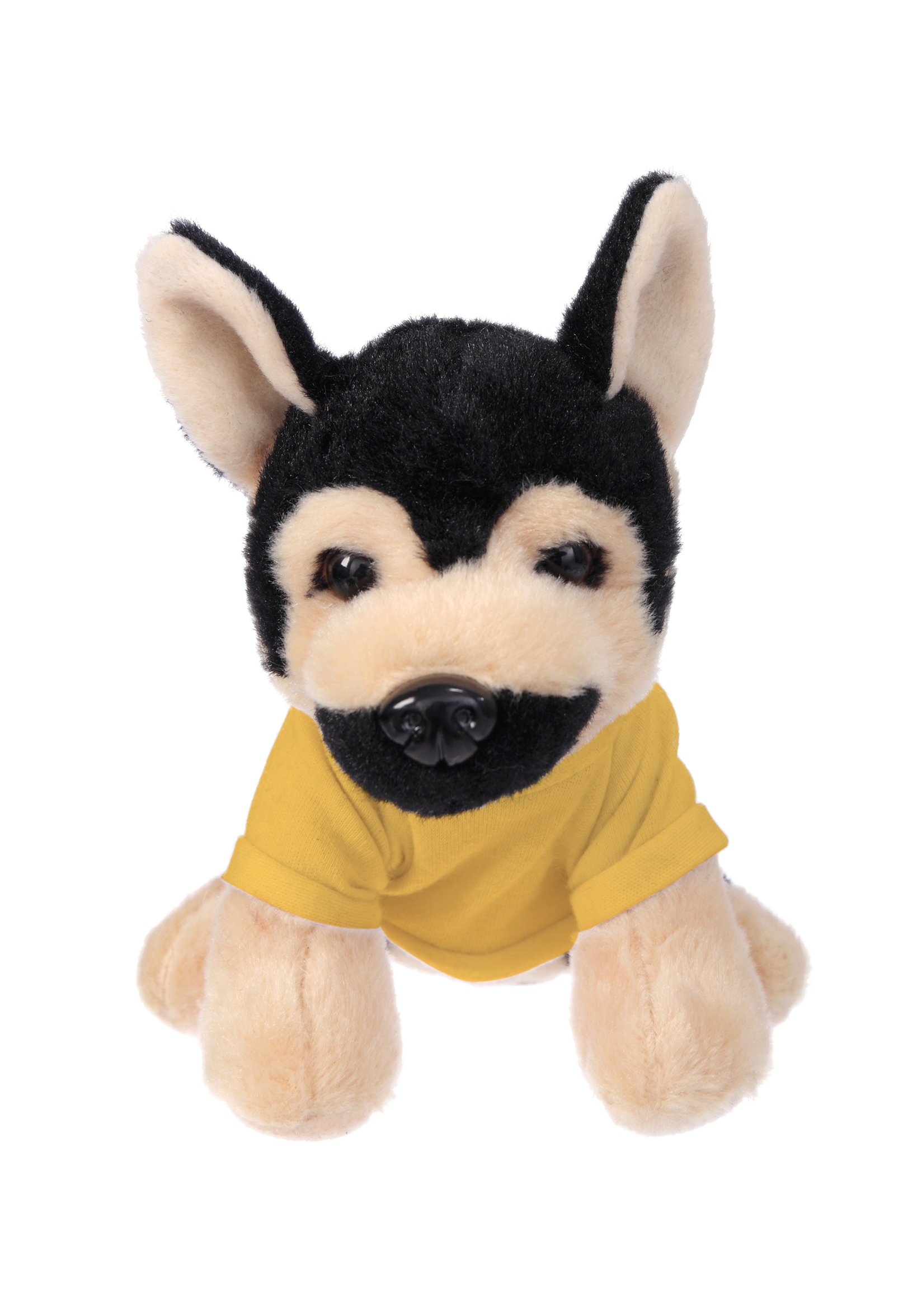 Soft Plush Sitting German Shepherd wearing a T-Shirt 17