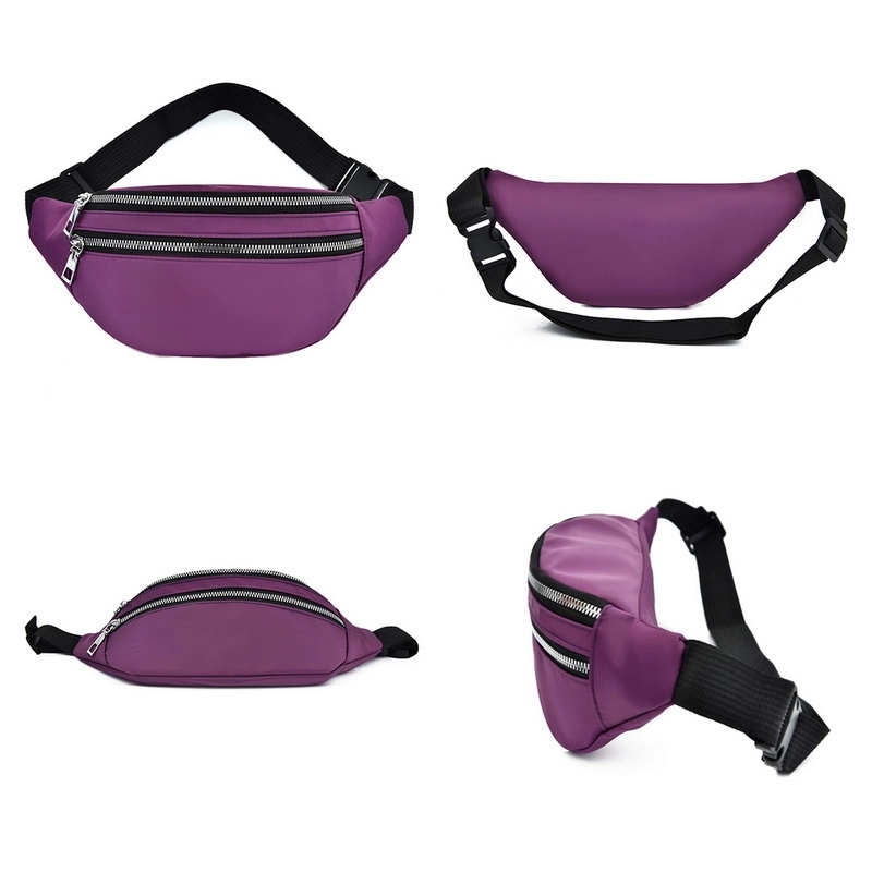 2 Zipper Shoulder Purse Belt Tote bag 6