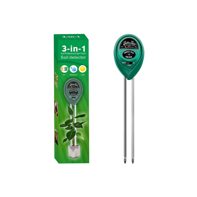 3-in-1 Soil Tester with Moisture, Light and PH 6