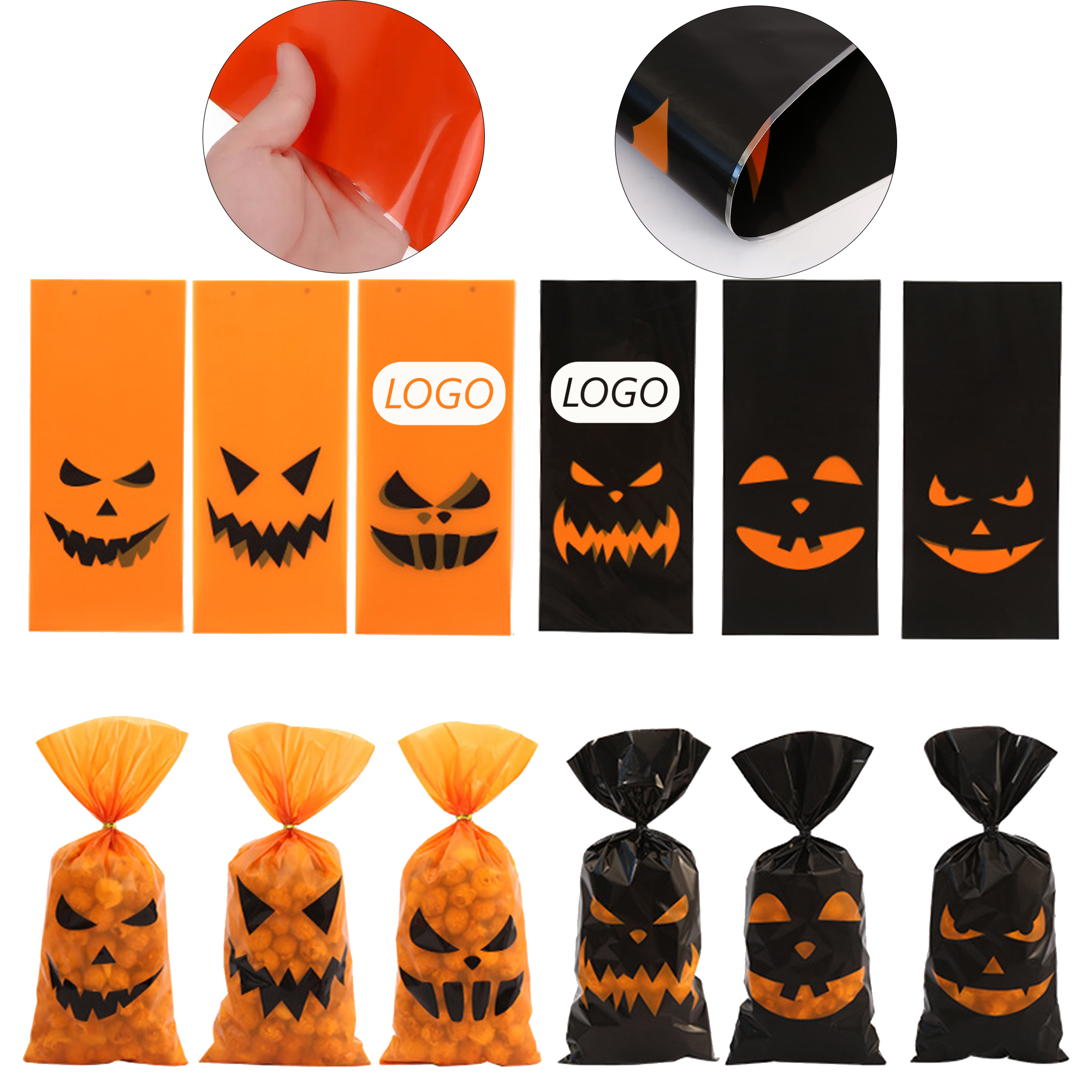 Halloween Pumpkin Gift Bag 2