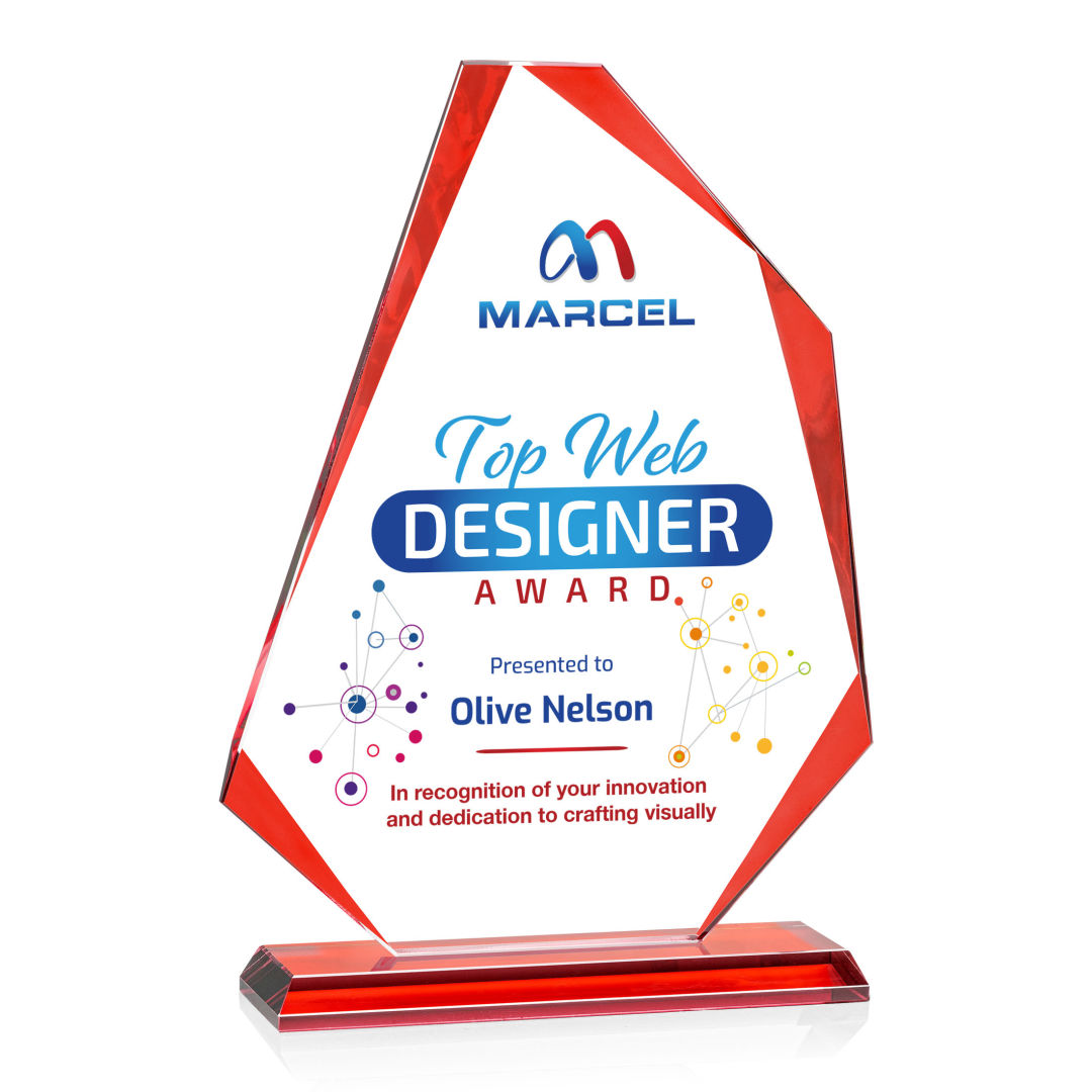 Hillmont VividPrint™ Award - Red 13