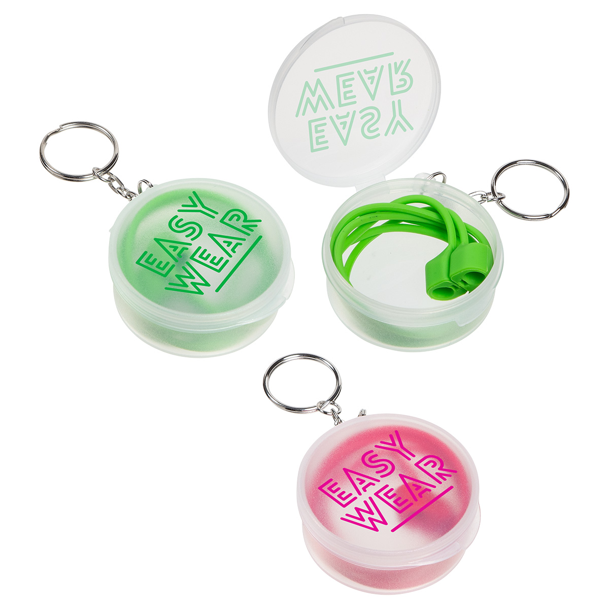 Easy-Wear Earbud/Glasses Holder 22