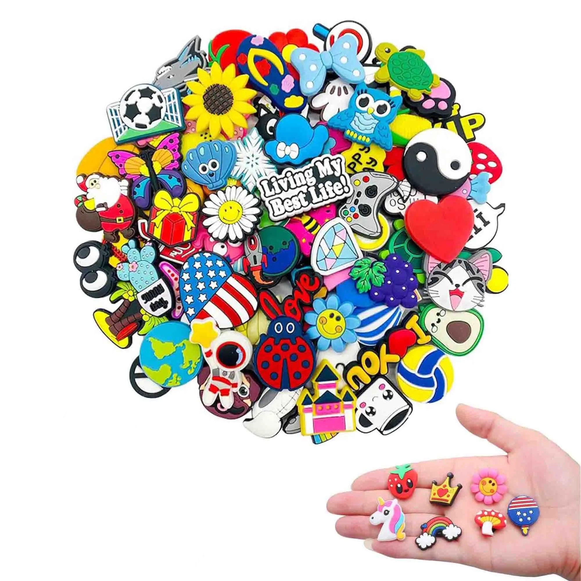 Custom High Quality PVC Shoe Charms-MOQ is 50pcs 1