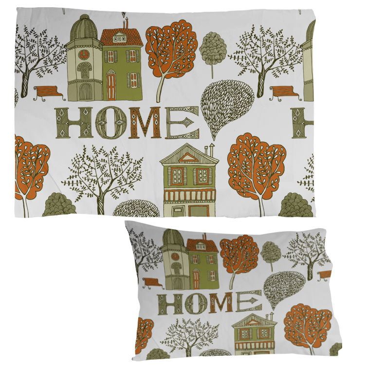 Traditional Two Side Full Color Pillow Case 3