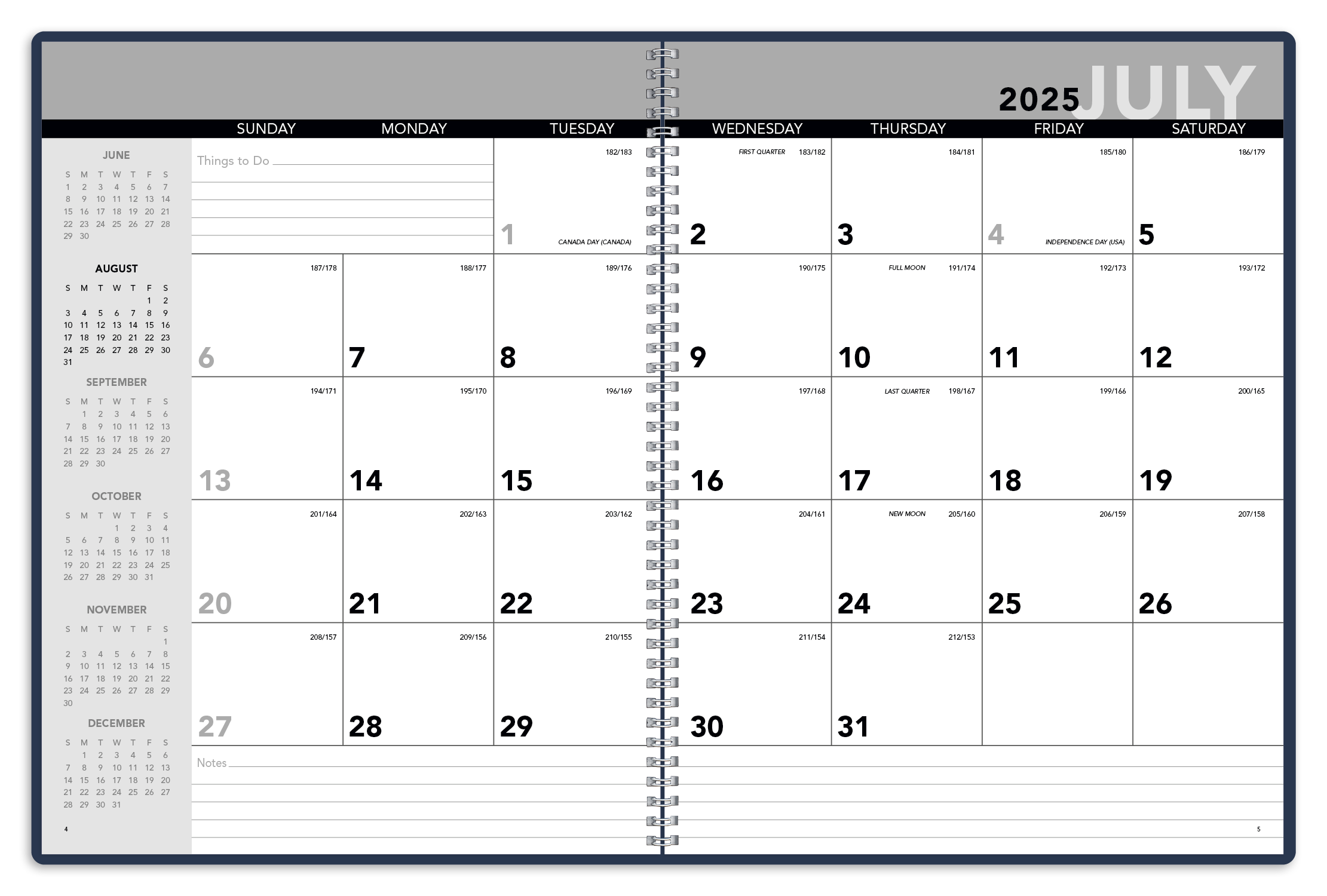 Triumph® Calendars Academic Monthly Planner 76