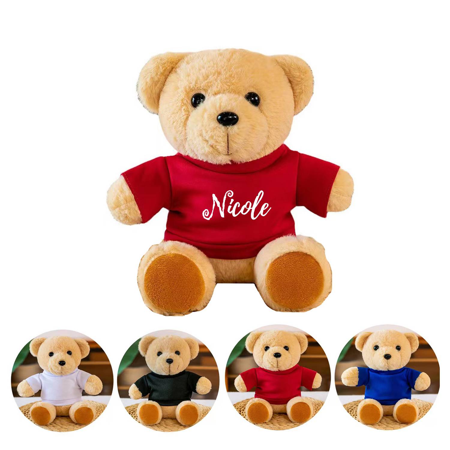 Bear Animal Toy With Shirt 9