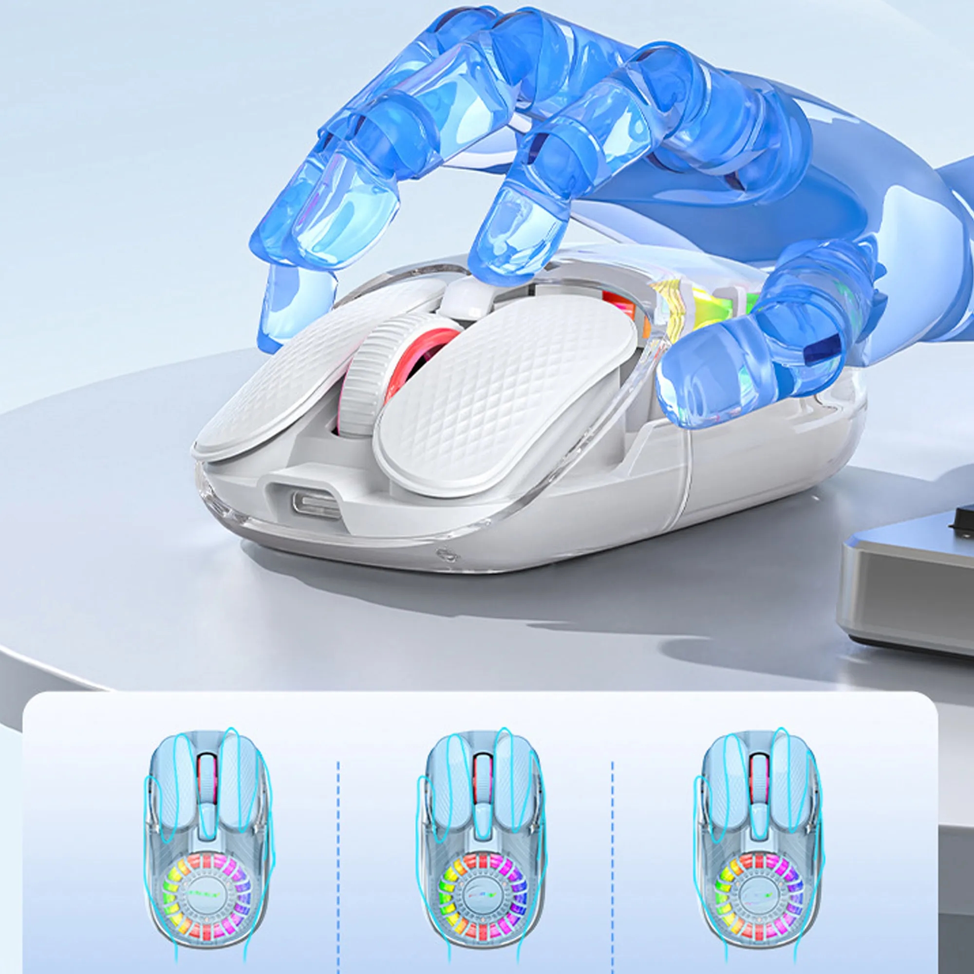 M7 Lightweight Tri-mode Wireless Charging Gaming E 1