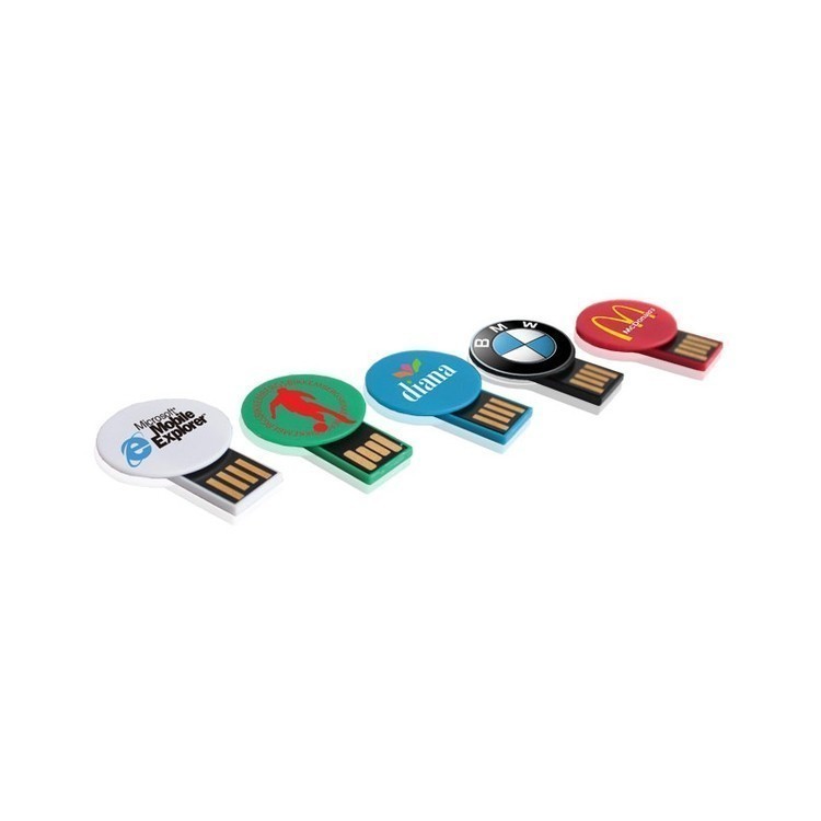 Round Paperclip USB Flash Drive 3