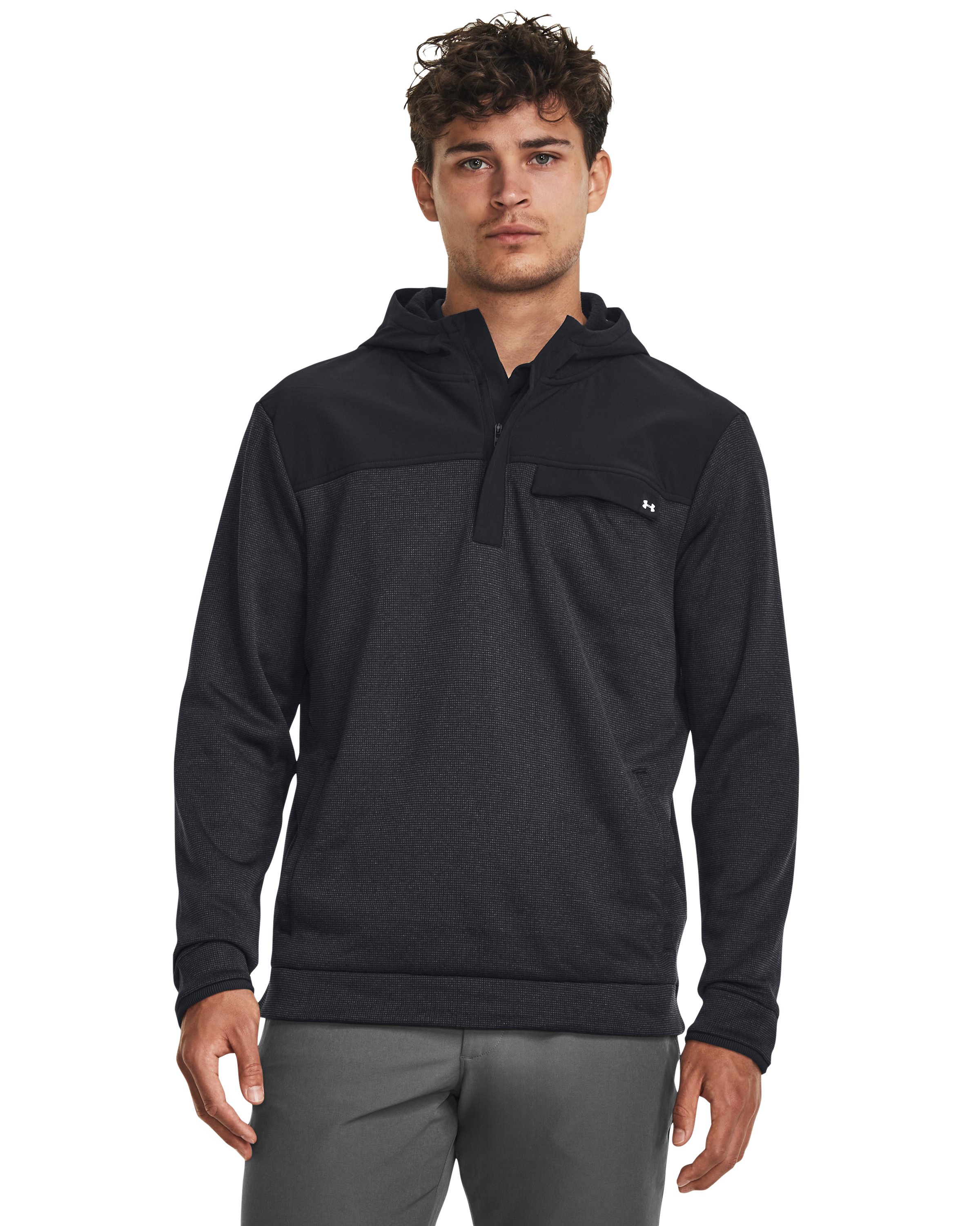 Men's UA Storm SweaterFleece Hoodie, custom hoodie or sweatshirt with logo imprint 3