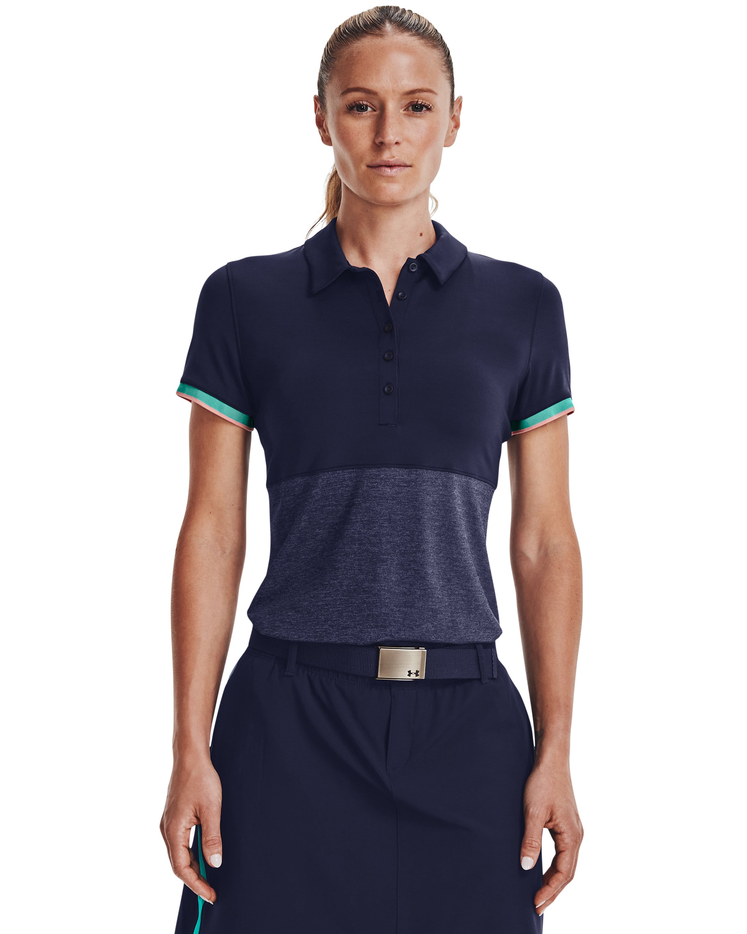UA Zinger Point Women's Short Sleeve Polo 2
