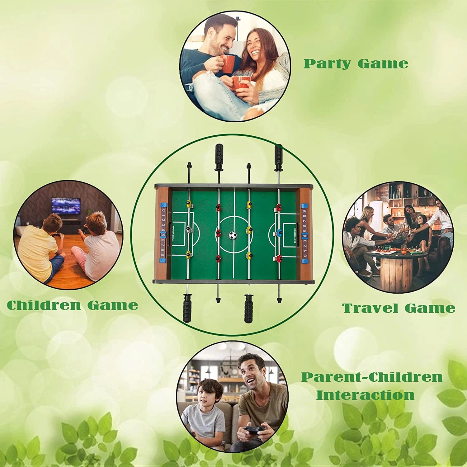 Mini Foosball Game Table For Kids 3