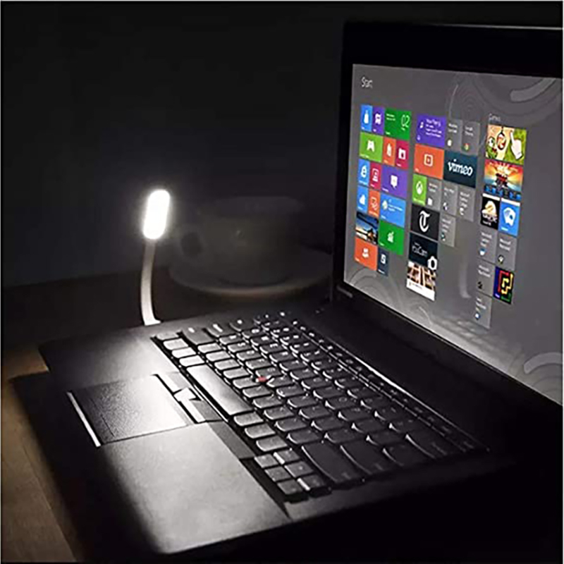 Portable USB LED Night Light Lamp w/Flexible Arm 10