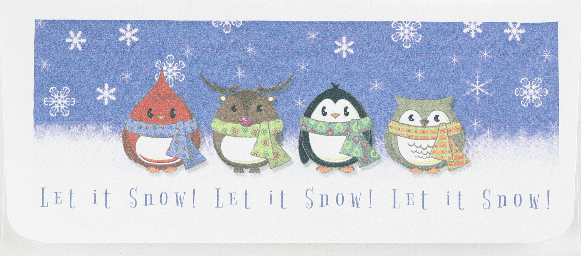 Let it Snow! Currency Envelope 4