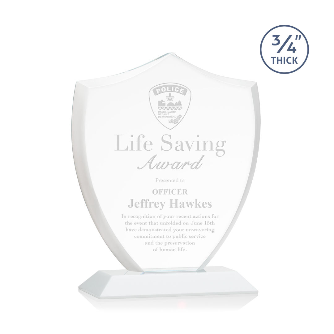 Scudo Shield Award - White 13