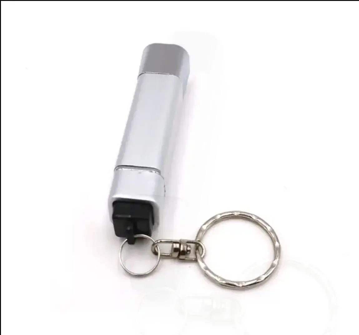 Mini square tiny keychain torch light 6