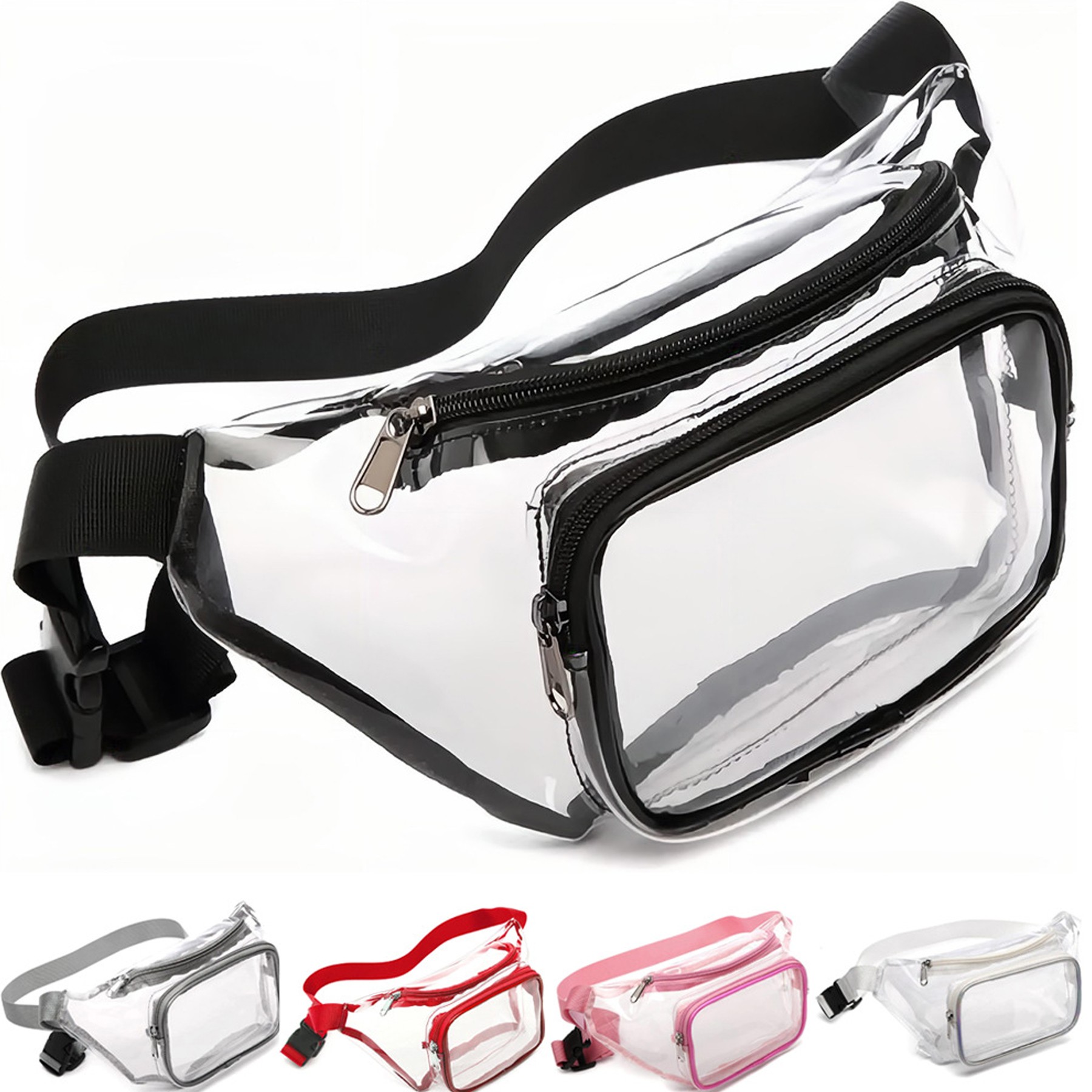 Pvc Clear Fanny Pack Bag 3