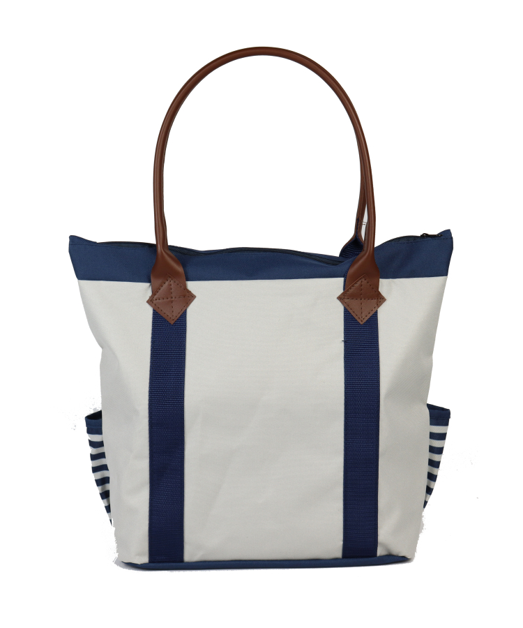 Union Printed - Striped Tote Bag, custom tote bag with logo imprint 3