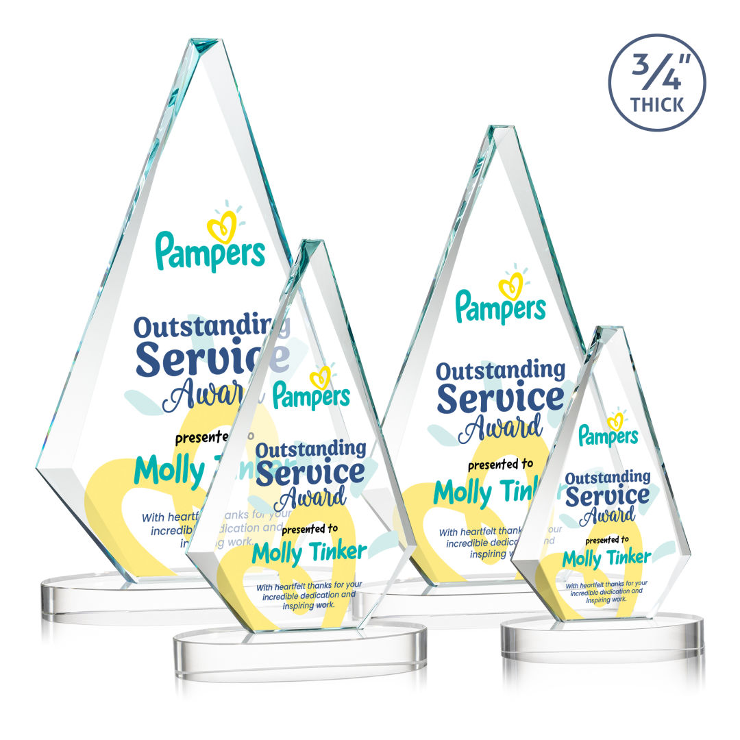 Windsor VividPrint™ Award on Alberton Base - Gold