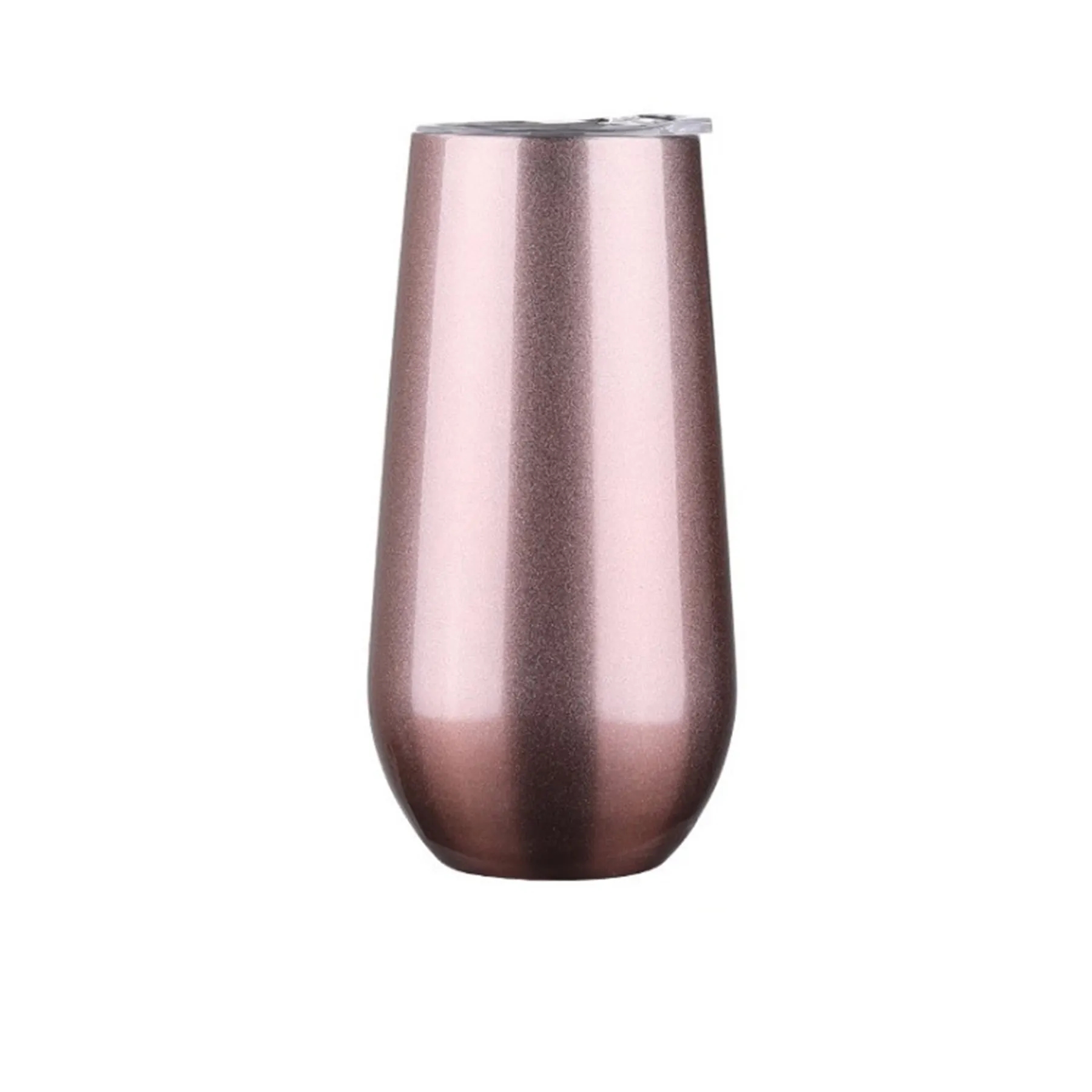 16oz Eggshell Shape Wine Cup With Lid 6