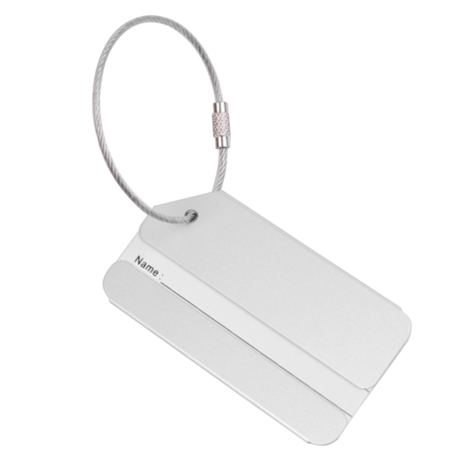 Aluminum Travel Luggage Tag 3