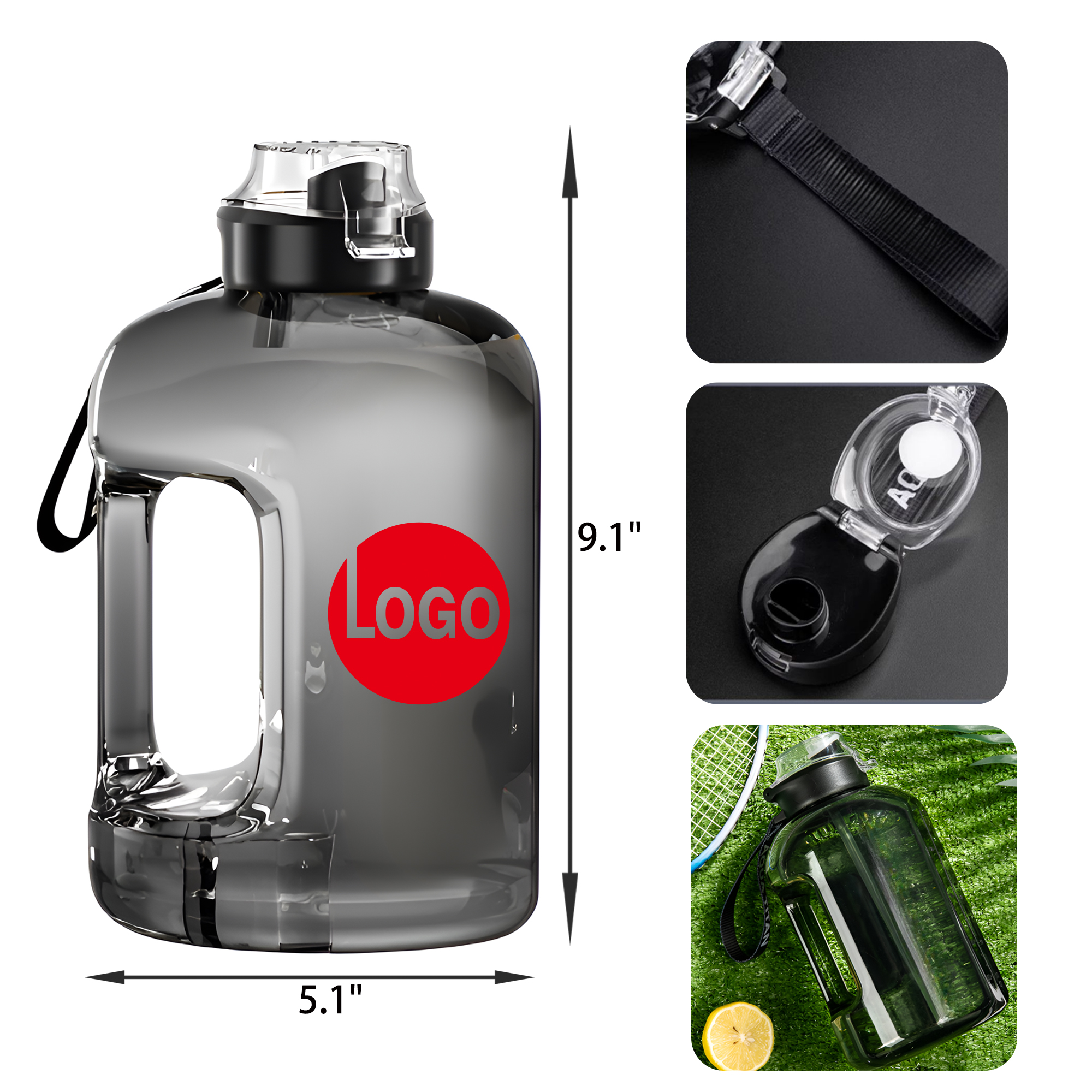 MOQ 50 PCS 57 OZ Durable Sport Water Bottle 1
