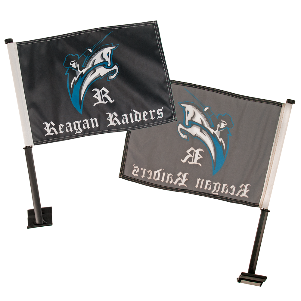 11" x 15" Economy Car Flag 8